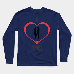 i love you Long Sleeve T-Shirt